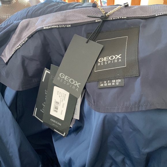 New Geox Women’s Breathable Parka Jacket with GHW - Picture 10 of 14